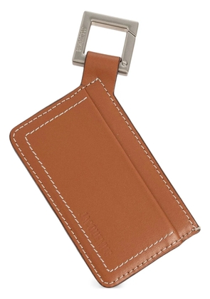 Jacquemus Cuerda leather cardholder - Brown