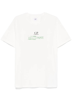 C.P. Company logo-print T-shirt - White