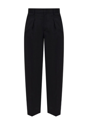 ISABEL MARANT virgin wool-blend straight-leg trousers - Black