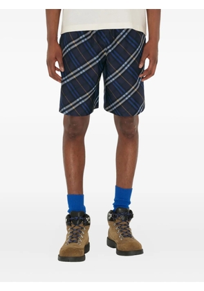 Burberry poplin shorts - Blue