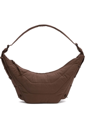 LEMAIRE Soft Game shoulder bag - Brown