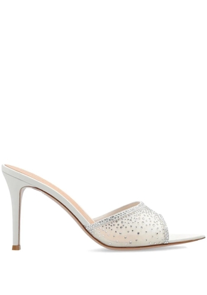 Gianvito Rossi Rania 85mm leather sandals - White
