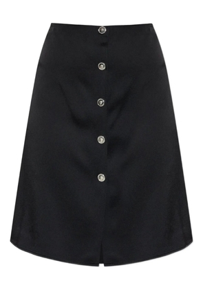 Versace front-button mini skirt - Black