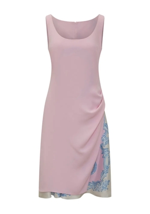 Versace draped mini dress - Pink