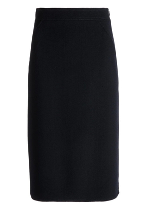 Bally high-waisted wool skirt - Blue