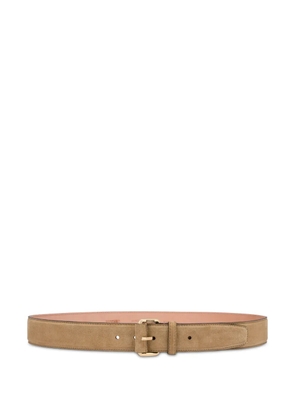 Moschino suede belt - Brown