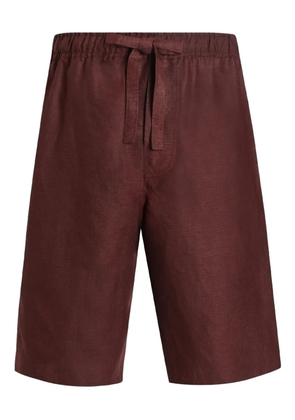 Dolce & Gabbana slub-textured shorts