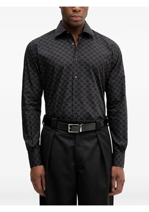 Karl Lagerfeld pattern shirt - Black
