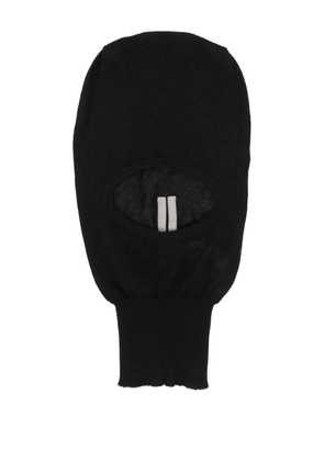 Rick Owens Skull cashmere balaclava - Black