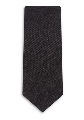 Dolce & Gabbana textured silk tie - Blue