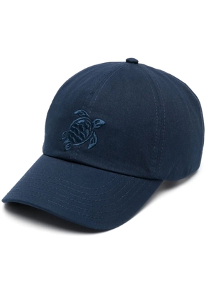 Vilebrequin embroidered baseball cap - Blue