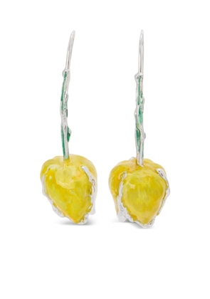 Marni Tulip earrings - Yellow