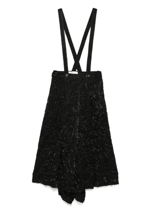 Song For The Mute pleated midi skirt - Black