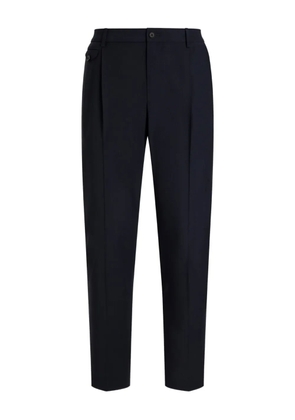 Dolce & Gabbana pleat-detail trousers - Blue