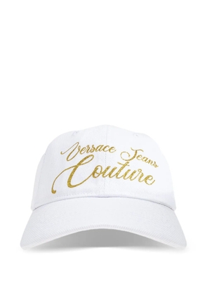Versace Jeans Couture couture script hat - White