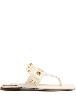 Valentino Garavani Plaster Caster leather sandals - White