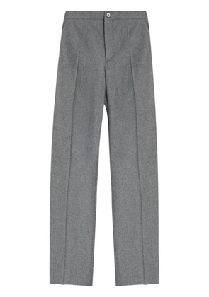 Moncler pressed-crease trousers - Grey