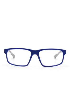 adidas rectangle-frame glasses - Blue
