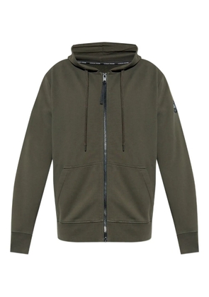 Canada Goose Huron logo-patch zip-up hoodie - Green