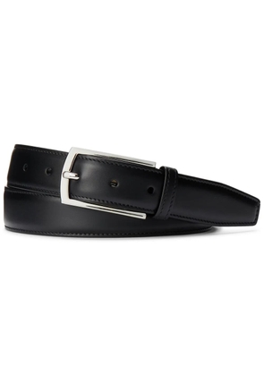 Ralph Lauren Purple Label medium leather belt - Black