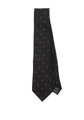 TOM FORD polka-dot tie - Black