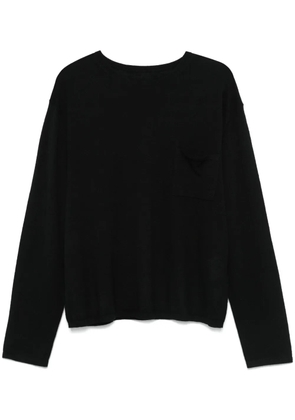 Acne Studios crew-neck cashmere sweater - Black