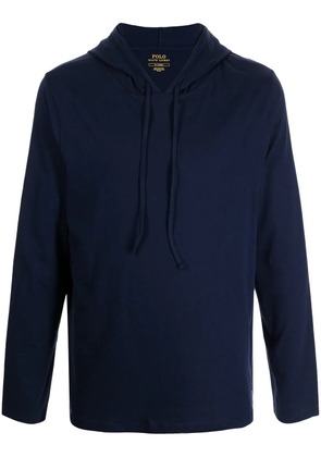 Polo Ralph Lauren pony-detail hoodie - Blue