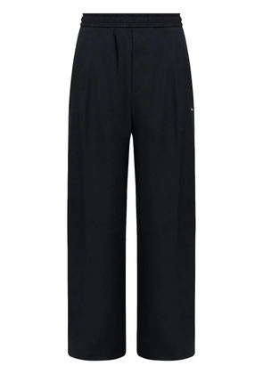 Moncler loose-leg trousers - Black