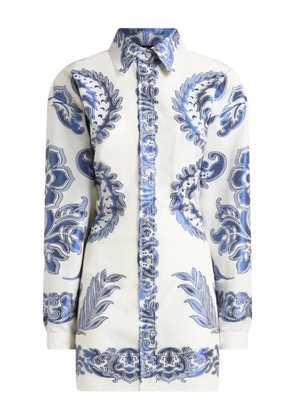ETRO floral-print shirt - White