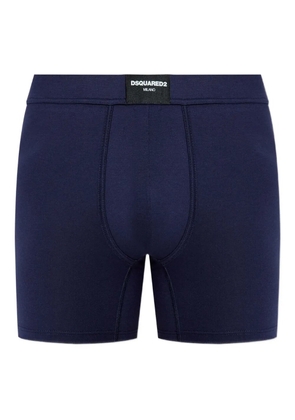 DSQUARED2 logo-patch boxers - Blue