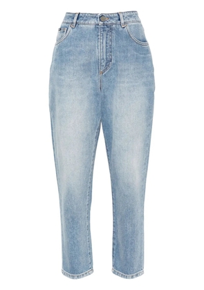 Dolce & Gabbana logo-patch jeans - Blue