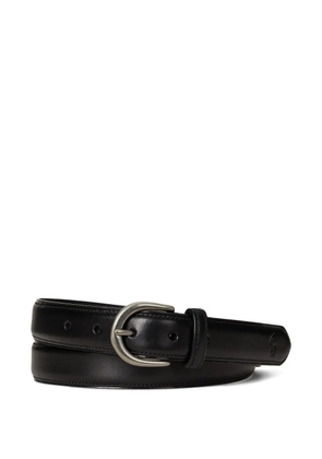 Polo Ralph Lauren leather buckle belt - Black