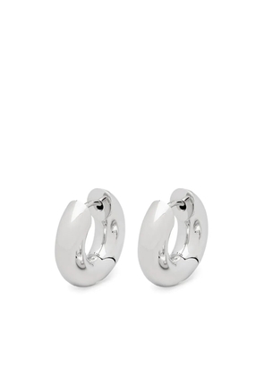 Tom Wood small Chunky hoop earrings - Silver
