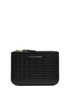 Comme Des Garçons Wallet textured leather wallet - Black