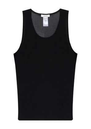 LEMAIRE ribbed wool tank top - Black