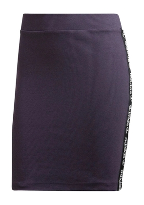 adidas Stadium logo-tape 'Purple' skirt
