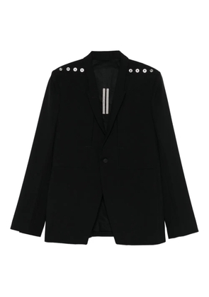 Rick Owens single-breasted blazer - Black