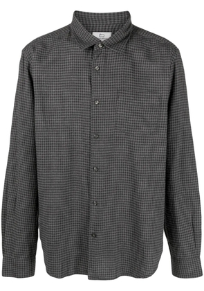 Woolrich gingham-check cotton shirt - Grey