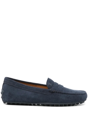Tod's City Gommino driving loafers - Blue