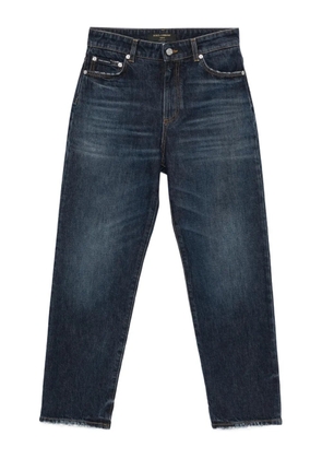 Dolce & Gabbana frayed-hem jeans - Blue
