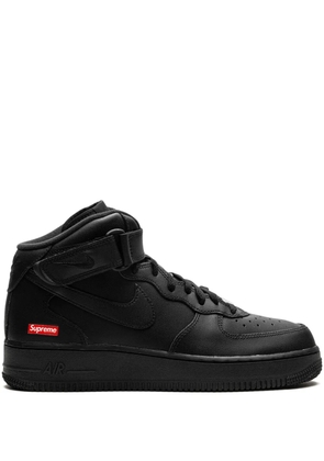 Nike x Supreme Air Force 1 Mid 'Mini Box Logo - Black' sneakers