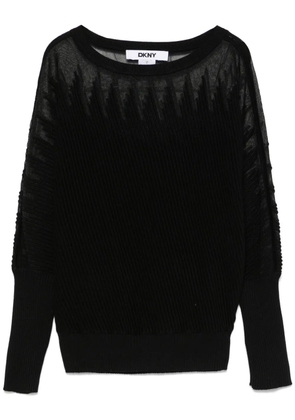 DKNY ribbed sweater - Black