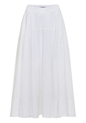 AZEEZA Avani midi skirt - White