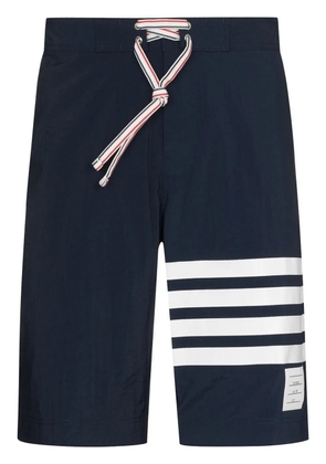 Thom Browne 4-bar Swim Tech Board Short - Blue