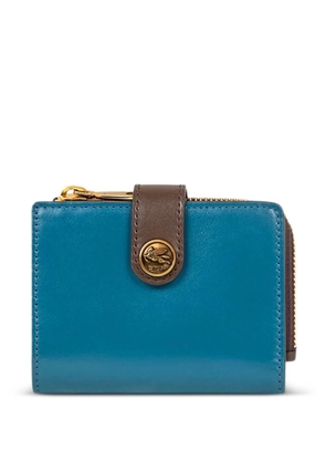 ETRO small leather wallet - Blue