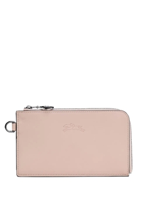 Longchamp Le Pliage Xtra leather clutch bag - Pink