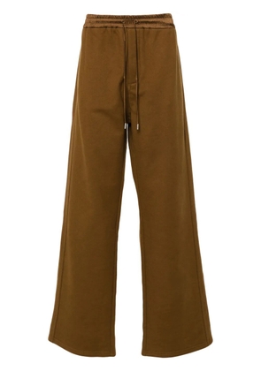 Saint Laurent cotton track pants - Brown