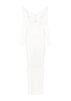 The New Arrivals Ilkyaz Ozel Therese maxi dress - White