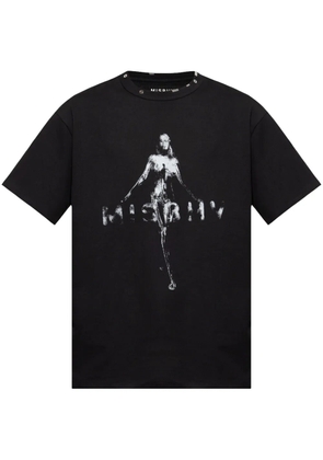 MISBHV logo-print cotton t-shirt - Black