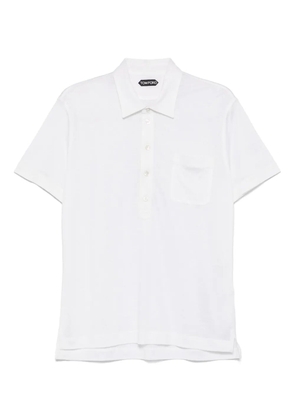 TOM FORD short-sleeve polo shirt - White